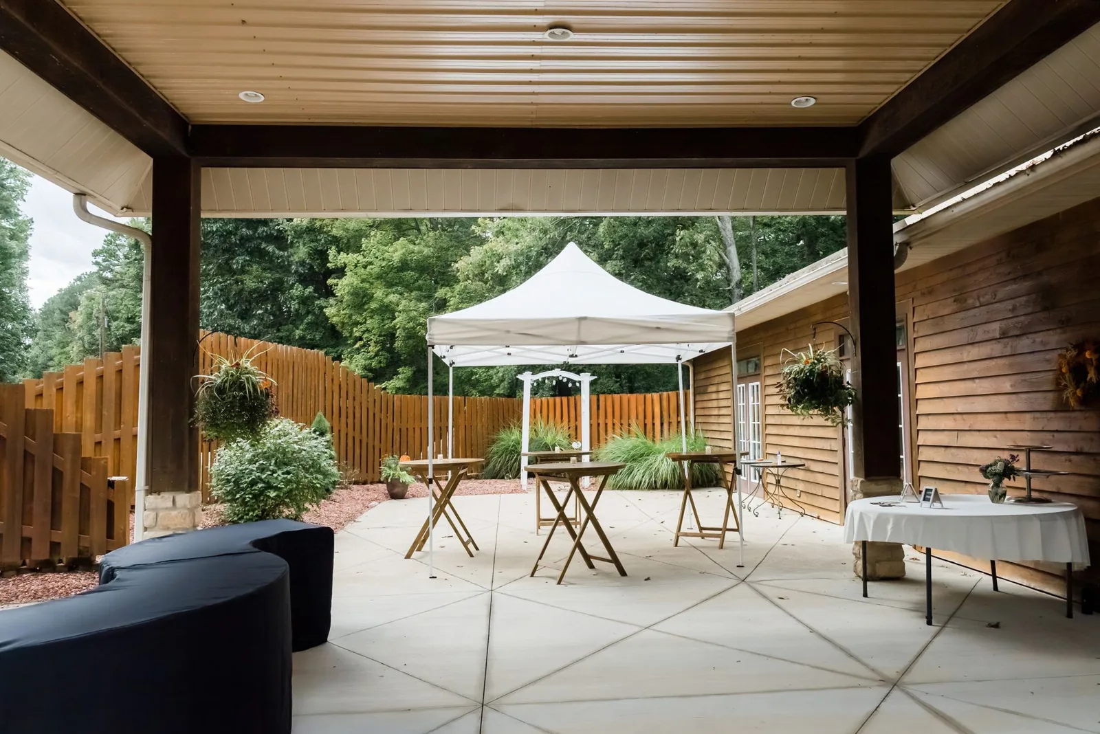 How much covered deck cost with a pergola roof over a wooden platform
