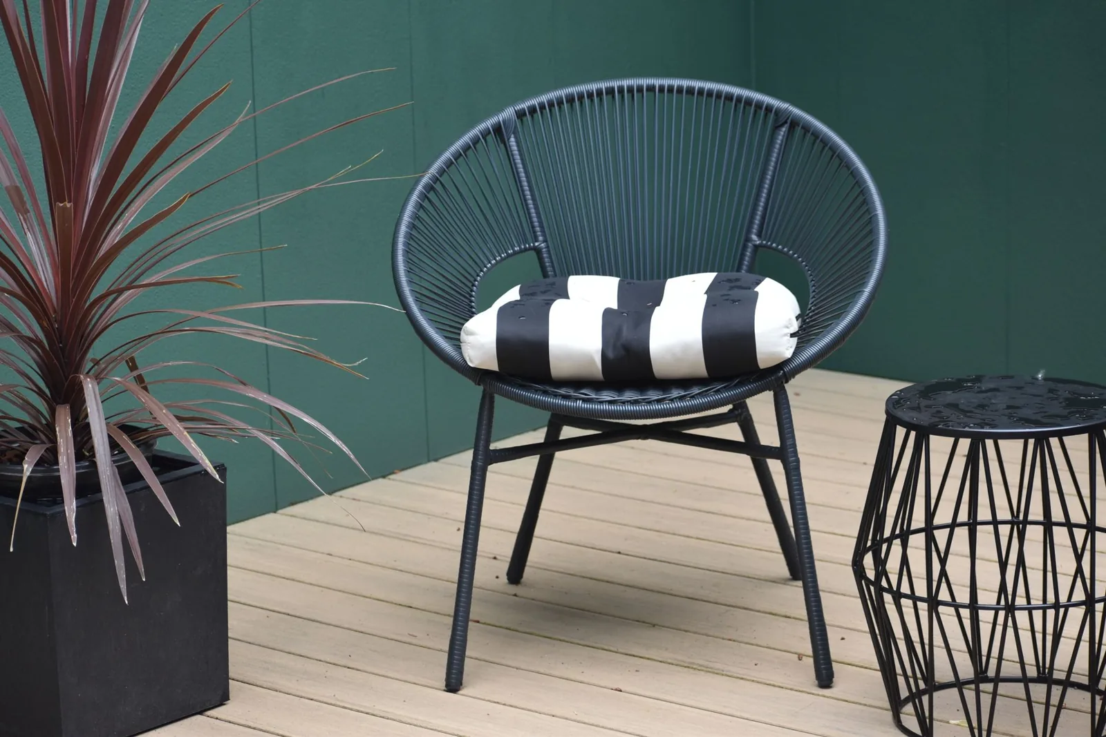 Pressure-treated lumber keeps a simple deck affordable